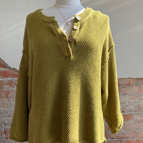 Free People Hailee Sweater Set in Moss Green SIZE XS - Picture 4 of 6